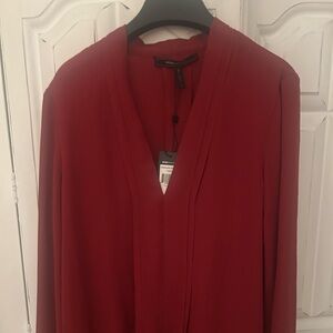 Red Long SleeveBCBG  Maxazaria top